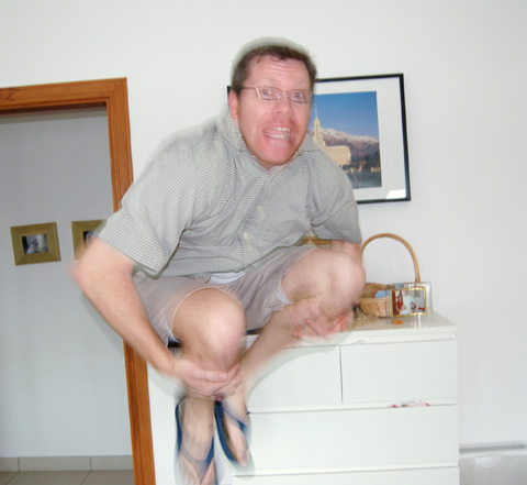 Me in the air.
