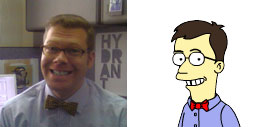 Me as a Simpson